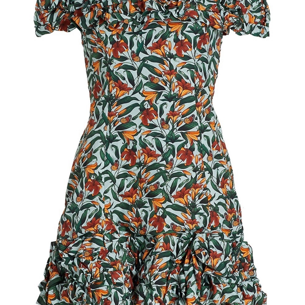 Jardin Off-The-Shoulder Minidress